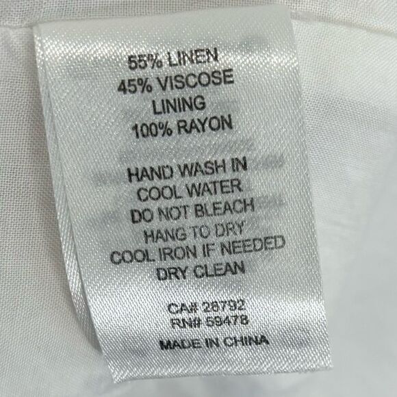 House of Harlow 1960 Floral Midi Linen Dress - Picture 6 of 7